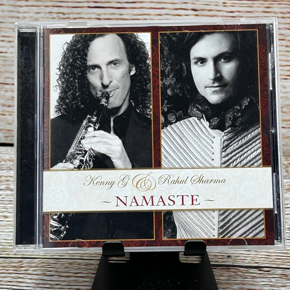 Kenny G & Rahul Sharma Namaste‎ CD 2012 Smooth Jazz World Fusion CRE-33816-02